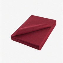 Burgundy Bliss: 25-Piece Pack of Assorted 9&quot; x 12&quot; Fabric S - £42.04 GBP