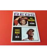 1964  TOPPS   REDS    ROOKIE  STARS  # 356     NEAR  MINT /  MINT OR  BE... - £31.96 GBP