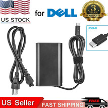 65W USB C Charger for Dell Chromebook 3100 3300 3400 3500 5190 Type C Adapter - £25.53 GBP