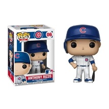 Funko Pop! MLB Anthony Rizzo Chicago Cubs #06 Blue Jersey Protector Viny... - £61.70 GBP