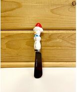 Christmas Snowman Mini Cheese Butter Knife Stainless Steel 4.75&quot; - $368.84 MXN