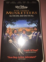 1993 * Disney * The Three Musketeers * Vhs Movie 2524 - £7.11 GBP