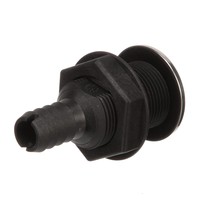 Covered Thru-Hull Fitting W/Stainless-Steel Flange, Fits 3/4 In. Id Hose - $21.99