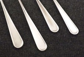Gibson GIA44-Set of 4 Stainless Iced Tea Spoons 8&quot; Outline Edge-3 Sets A... - £10.41 GBP