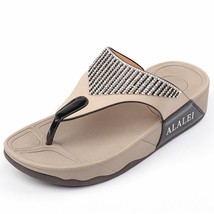 Fashion Summer Platform Sandals Women&#39;s Shoes National Bohemian Wee Slippers Plu - £19.09 GBP