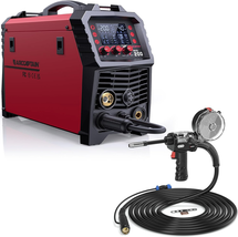 200Amp MIG200 &amp; Spool Gun for Aluminum Welding 150A Euro Connection 10FT - £692.61 GBP