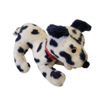 Vintage Animal Fair Dalmatian Black + White Puppy Dog Stuffed Animal Plush Toy - £63.18 GBP