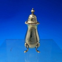 English Sterling Silver Pepper Shaker Vermeil 3 1/8&quot; x 1&quot; 1 ozt. (#6302) - £70.95 GBP