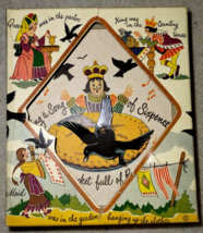 Vintage Delmar Industries Musical Toy Box Nursery Rhyme Sing A Song Of S... - $20.00