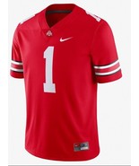 Nike Ohio State Buckeyes Home Red Football Jersey #1 AO9904-657  Mens Si... - £67.32 GBP