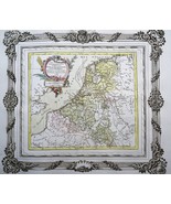 Belgium, Netherlands, Luxembourg L. C. Desnos / M. Brion, 1767, Les Pays... - $68.80