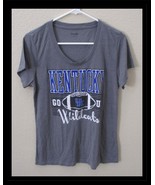 Captivating Women&#39;s Gray Tee Kentucky Wildcats Size Large - $20.34 CAD