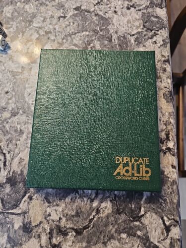 Vintage 1976 Milton Bradley Duplicate Ad-Lib Board Game Player Grid Box - $4.95