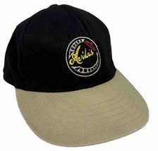 Avilas Hat Cap Strap Back Black &amp; Beige Mexican Restaurant El Paso Texas Mens - £15.49 GBP