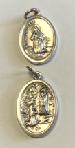 St Bernadette/Our Lady of Lourdes 2 Sided Small Medal, New #MD-093 - $2.97