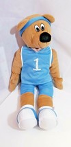 Basketball Player Scooby Doo toy Blue Jersey Headband #1 UNC Grizzlies U... - $27.71