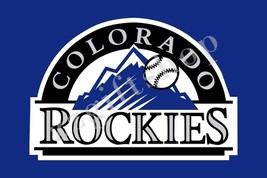 Colorado Rockies Flag 3x5ft Banner Polyester Baseball World Series rockies010 - £12.58 GBP