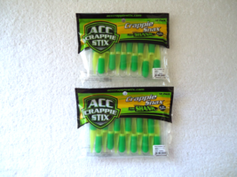 " NIP " ACC Crappie Stix Crappie Snax The Shank Goblin (2) Packs " Great... - $15.99