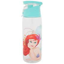 The Little Mermaid Ariel Lounging Flip-Top Water Bottle Blue - £18.07 GBP