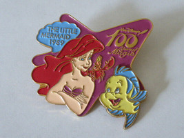 Disney Trading Pins 6022     M&amp;P - Ariel &amp; Flounder - The Little Mermaid - 100 Y - £26.13 GBP