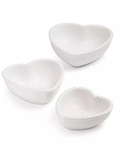 Martha Stewart Collection Heart Nesting Bowls, Set of 3. NEW - $17.99