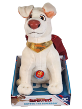 Just Play DC Super Pets KRYPTO The Superdog Plush 10.5 inch Talking Barking - £14.68 GBP