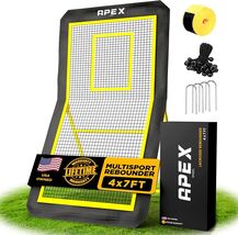 Apex Sports Professional Lacrosse Rebounder Volleyball Rebounder (4x7 Feet) - $118.74