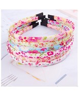 Headbands for Girls -Thin Head Bands for Toddler Floral Cloth Fabric Cov... - $148.93 MXN