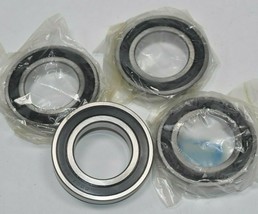 Lot of 4 Aftermarket ATV Double Row Ball Bearing 6007-2RS 6007RS 35x62x1... - £14.75 GBP