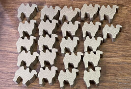 Catan Expansion Traders &amp; Barbarians | All 22 Camel Pieces | Extra Game ... - €7,31 EUR