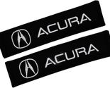 Acura Embroidered Logo Car Seat Belt Cover Seatbelt Shoulder Pad 2 pcs - $12.99