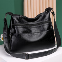 Vintage Women Shoulder Bags Large Soft Pu Leather Messenger Bag Brand Designer H - £38.04 GBP
