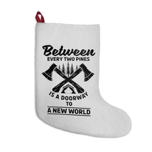 Personalized Christmas Stockings for Adults with Nature-Inspired &quot;Between Two Pi - £24.44 GBP