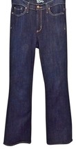 Anlo Jeans Stretch Denim Flare Wide Leg Dark Blue Wash size 27 - £20.57 GBP