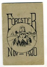 The Forester November 1920 Forest High School Magazine Dallas Texas - £31.13 GBP