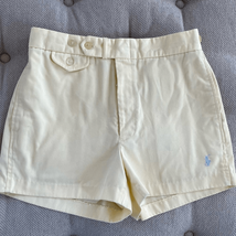 Soft Yellow High Rise Polo Ralph Lauren Shorts 30 - $24.48