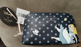 Kate Spade x Disney Alice In Wonderland Cosmetic Bag NWT - £78.22 GBP