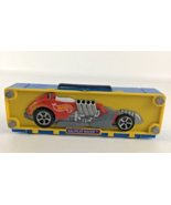 Hot Wheels Saltflat Racer Accessory Carrier Carry 6 Car Case Vintage Mat... - $469.28 MXN
