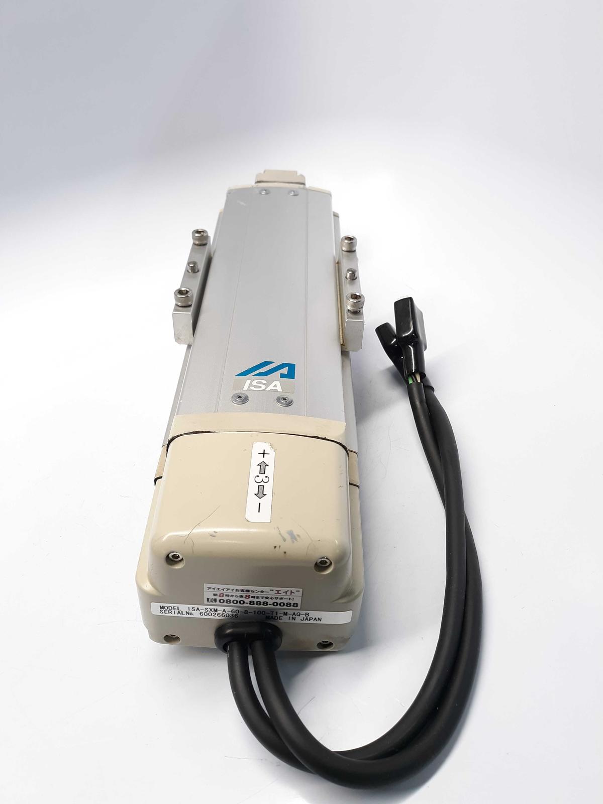 IAI Corp. ISA-SXM-A-60-8-100-T1-M-AQ-B Actuator Linear, Lead 8mm Stroke ... - $196.00