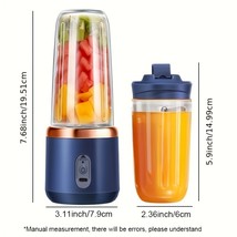 [Portable Blender and Juicer] 2-in-1 Portable USB-Powered Blender and Ju... - $368.40 MXN