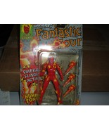 The Human Torch Figure Marvel Superheroes Fantastic Four 1992 Toybiz New... - $27.78 CAD