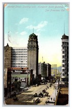 Market Street View Looking West San Francisco CA 1911 DB Postcard W5 - £3.05 GBP