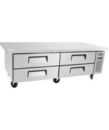 NEW 76&quot; 4 DRAWER REFRIGERATED CHEF BASE EQUIPMENT STAND MGF8454GR FREE L... - $76,150.33 MXN