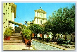 San Juan Bautista Cathedral San Juan Puerto Rico UNP Chrome Postcard W22 - £1.44 GBP