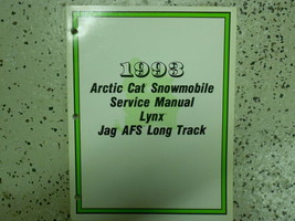 1993 Arctic Cat Lynx Jag Afs Long Piste Service Atelier Réparation Manuel OEM - £15.97 GBP