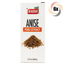 6x Packs Badia Anise Pure Baking Extract | 2oz | Kosher &amp; MSG Free - £21.02 GBP