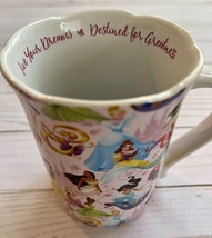Disney Princess &quot;Live Your Dreams Destined for Greatness&quot; Coffee Mug/Cup - £7.02 GBP