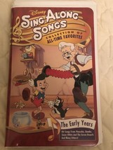Disney&#39;s Sing Along Songs: The Early Years (VHS, 1997, Clam Shell) - £4.65 GBP