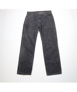 Vtg 90s Ralph Lauren Mens 34x34 Faded Spell Out Wide Leg Carpenter Jeans... - $1,636.31 MXN