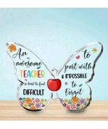 &quot;Teacher Gifts for Women, Thank You Teachers Acrylic Plaque Gifts from S... - €7,77 EUR